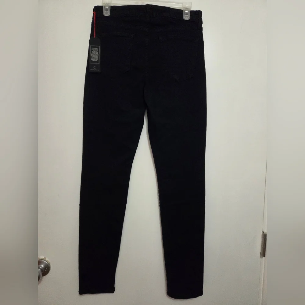 Cookie Johnson Black Sequin Women's Jeans 28 NWT - Picture 7 of 11